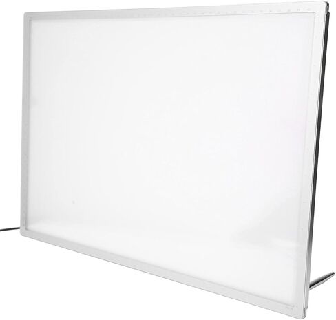 Chiyyak 16.9x12.2 Inch LED Barber Light Box Poster for Easy Image Replacement with Metal Stand in Saudi Arabia