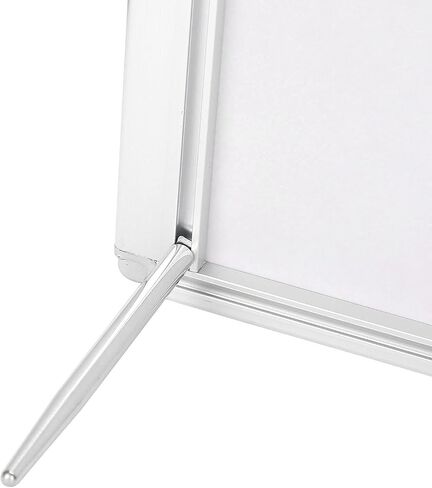 Chiyyak 16.9x12.2 Inch LED Barber Light Box Poster for Easy Image Replacement with Metal Stand in Saudi Arabia