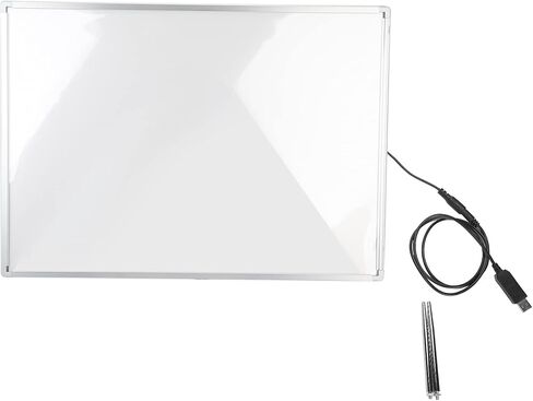 Chiyyak 16.9x12.2 Inch LED Barber Light Box Poster for Easy Image Replacement with Metal Stand in Saudi Arabia