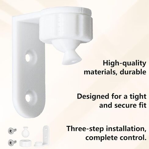 Wall Mount for Philips Hue Motion Sensors, Adjustable Wall and Ceiling Mounts, Sensor Positioning Accessories in Kuwait