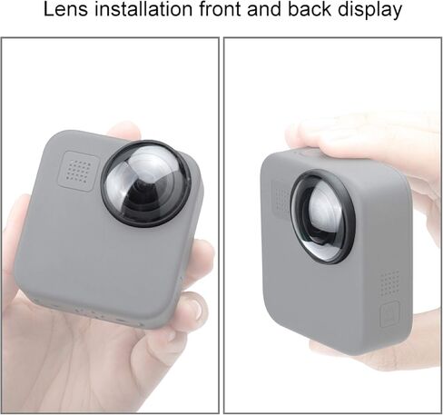 4-Pack Lens Covers for GoPro Max, Protective Lens Guards | Shockproof, Dustproof and Waterproof Lens Covers with Anti-Oil Coating for GoPro Max Cameras in Kuwait