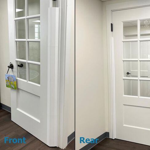 Cardinal Gates PinchNot CSP29 90° Door Finger Pinch Guard, Front & Rear | Front and rear door finger pinch guards fit residential doors opening to 90 degrees. Adhesive installation; no tools. in Saudi Arabia