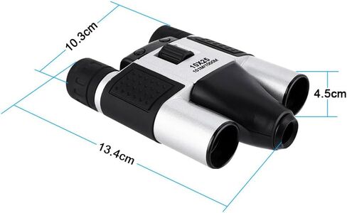 Digital Binoculars with Camera & Video Recording 10x Zoom High Clear CMOS Night Vision Portable Camera Binoculars for Adults in Saudi Arabia