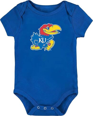 Kansas Jayhawks Collegiate Licensed LOGO Baby Bodysuit in Saudi Arabia