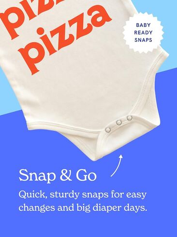 Chunky Deli Baby + Newborn 100% Cotton Bodysuit Girls & Boys Foodie Inspired Graphic Romper in Kuwait