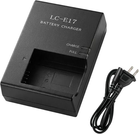 LC-E17 Battery Charger for Canon: Compatible with LP-E17 LC-E17 LC-E17E Battery for EOS Rebel T7i T6i T6s SL3 SL2 77D 8000D 800D 760D 750D 200D M6 M5 M3 Kiss X8i DSLR Cameras & More in Saudi Arabia