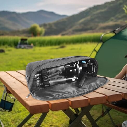 Tripod Carrying Case Thick Padded Heavy Duty Tripod Bag Zipper Closure Portable Lightweight Tripod Case with Adjustable Shoulder Strap in Kuwait