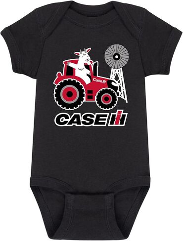 Country Casuals Case IH - جرار قيادة الماعز - قطعة واحدة للأطفال الرضع in Kuwait