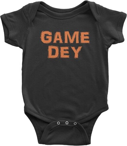 Expression Tees Game Dey Cincinnati Football Infant One-Piece Bodysuit and ToddlerT-shirt, Soft Cotton, Comfortable Fit in Saudi Arabia