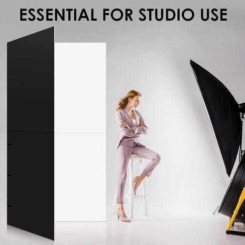 39 X 39 Inch Light Reflector Photography Reflective Diffuser Board Double Sided for Product Food Props Jewelry Still Life in Saudi Arabia