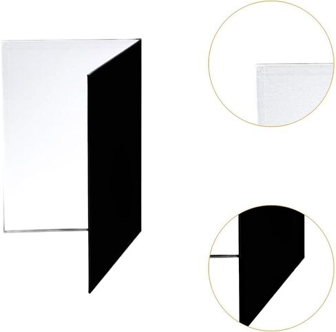 Light Reflectors Board 3 in 1 Cardboard Photography Reflector Stand Up Folding Board Cardboard Suitable for Still Life Photography in Kuwait