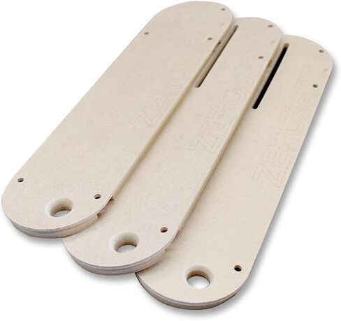 Zero Clearance Table Saw Inserts w/DADO - Delta Compatible - 36-725, 36-725T2, 36-5152, 36-5000, 36-5000T2 Table Saws (3-Pack) in Saudi Arabia