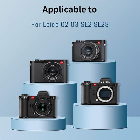 BP-SCL6 Battery Compatible for Leica Q2 Q3 SL2 SL2S Model Number 19 531 | LC-SCL6, BP-SCL6, Upgrade Camera Batteries Capacity 7.2V 2520MAH/18.1Wh Batteries in Saudi Arabia