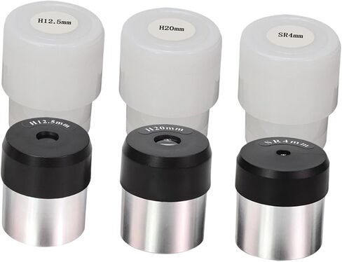 3 Pieces Telescope Eyepiece Lens SR4mm .5mm H20mm Photography Accessory Kit in Kuwait