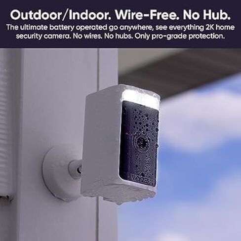Wyze Battery Cam Pro (2-Pack) & Solar Panel Bundle - 2K HDR Wireless Outdoor/Indoor Security Camera in Saudi Arabia