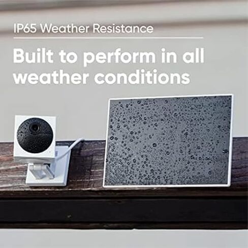 Wyze Battery Cam Pro (2-Pack) & Solar Panel Bundle - 2K HDR Wireless Outdoor/Indoor Security Camera in Saudi Arabia