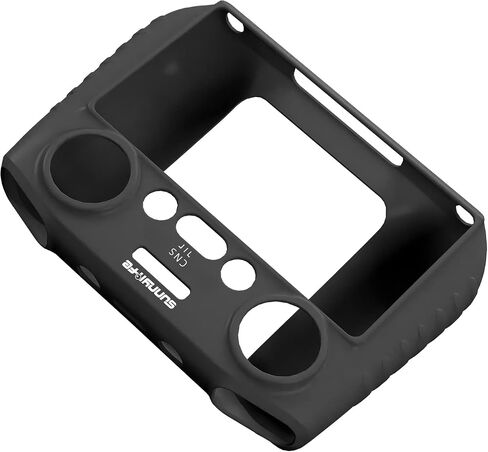 Controller Protective Cover Silicone Case with Sun Hood Sunshade Accessories for Mini 3 Pro DJI RC (Black-Without Hood) in Kuwait