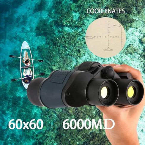 Powerful Professional Binoculars 60X60 Hd 16000M Binoculars Long Range for Tourism Camping Hunting Optical Telescope in Saudi Arabia