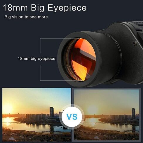Powerful Professional Binoculars 60X60 Hd 16000M Binoculars Long Range for Tourism Camping Hunting Optical Telescope in Saudi Arabia