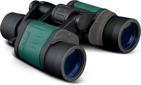 Konus Newzoom Binoculars for Hunting and Bird-Watching, 8-24x50mm (2122) | Shock-Resistant Rubber Armored Housing, Central Focusing, Coated Lens, Powerful Zoom Optical System, Tripod Adaptable in Saudi Arabia