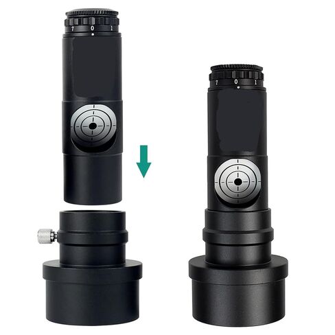 1.25"Metallic Red Collimator with 2" Adapter for Newtonian SCT Reflecting Telescopes in Saudi Arabia