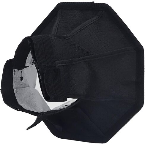 Octagonal Nylon Camera Softbox, 20 cm Foldable Diffuser, Uniform Light Distribution, Easy to Install, Perfect , with Bag in Saudi Arabia