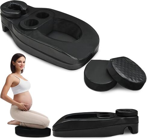 Pregnancy Massage Cushion & Headrest - Release Lower Back Pain | Prenatal Bolster for Full Body Relax, Maternity Massage Cushion After Breast Surgery, Storage Bag, Ideal for Home&Therapy Spa in Kuwait