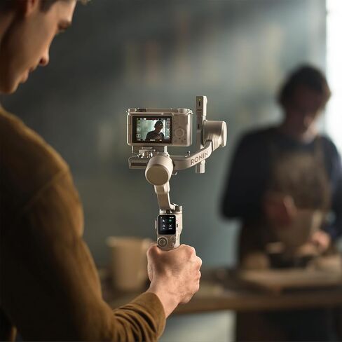 YueLi Original RS 4 Mini Combo, Gimbal Stabilizer for Cameras Canon/Sony/Panasonic/Nikon/Fujifilm, Auto Axis Locks, Intelligent Tracking in Kuwait