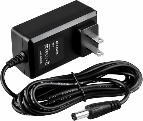 محول Guy-Tech AC/DC متوافق مع كاميرا فيديو Hitachi Digital 8 Hi8 8 مم VHSC وكاميرا/مسجل VM-H768LE VM-H765LE VM-H665LE VM-E563LA VM-E465LA (طرف قابس مستدير للأسطوانة لـ VTR مباشرة.) in Kuwait