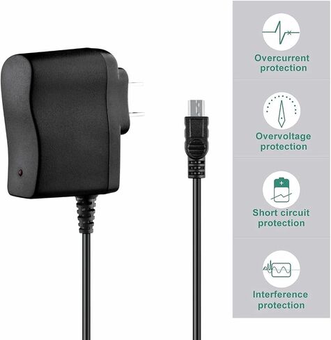 سلك شاحن طاقة البطارية لمحول التيار المتردد لكاميرا Kodak Easyshare Touch /M5370 in Kuwait