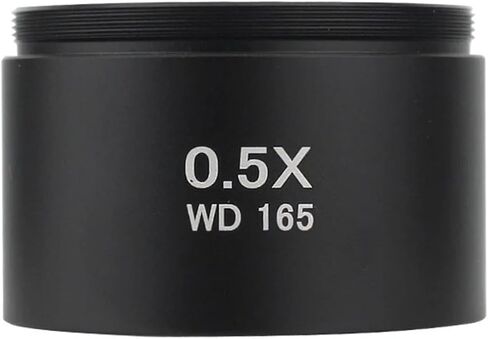0.5X 0.7X 1X 2.0X Auxiliary Objective Lens for Zoom Stereo Microscope Thread 48mm for trinocular Microscope(0.5X) in Saudi Arabia