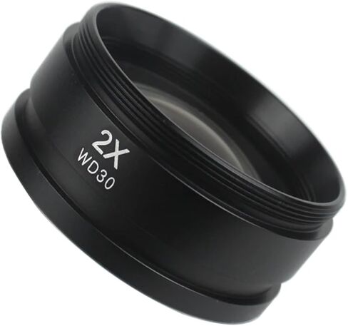 0.3X 0.5X 0.7X 0.75X 1X 1.5X 2.0X Auxiliary Objective Lens for Zoom Stereo Microscope Thread 48mm for trinocular Microscope(2X) in Saudi Arabia