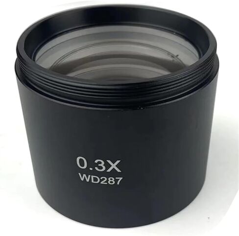 0.3X 0.5X 0.7X 0.75X 1X 1.5X 2.0X Auxiliary Objective Lens for Zoom Stereo Microscope Thread 48mm for trinocular Microscope(0.3X) in Saudi Arabia