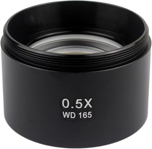 0.3X 0.5X 0.7X 0.75X 1X 1.5X 2.0X Auxiliary Objective Lens for Zoom Stereo Microscope Thread 48mm for trinocular Microscope(0.3X) in Saudi Arabia
