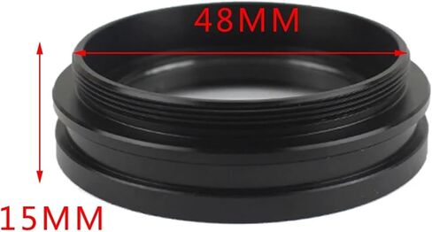 0.5X 0.7X 1X 2.0X Auxiliary Objective Lens for Zoom Stereo Microscope Thread 48mm for trinocular Microscope(1X) in Saudi Arabia
