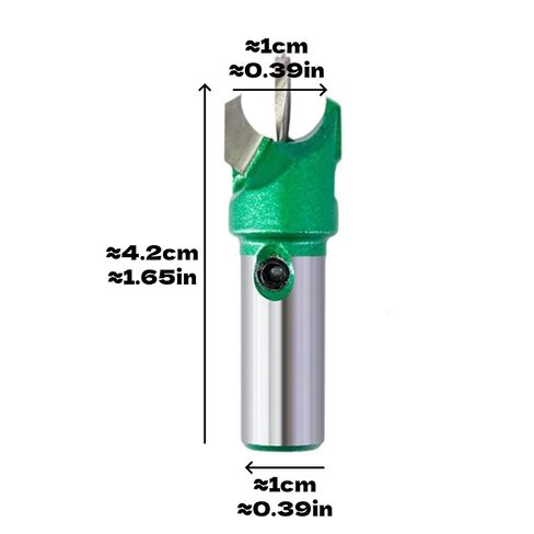 Wooden Bead Router Bit Precision Bead Drill Woodworking Milling，Buddha Beads Ball Cutter Drill Bits Power Tool 10mm Shank 6-30mm Diameter for Wood Crafting and Professional Milling 10X10 in Kuwait