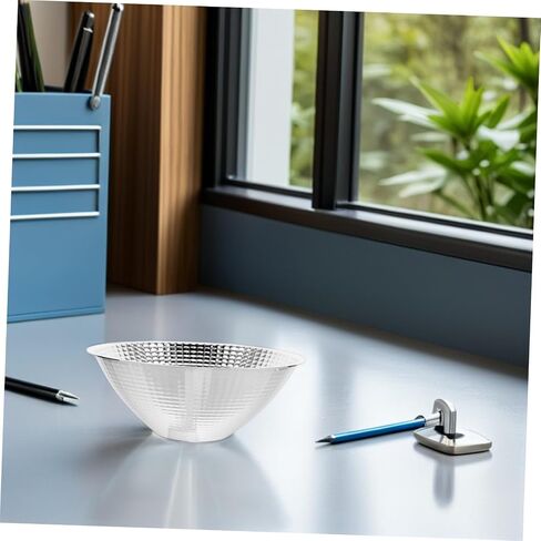 VALICLUD 2pcs LED مصباح يدوي عاكس كأس ملحق، استبدال الأضواء عاكس الضوء، جزء تركيبات الإضاءة الداخلية الدقيقة، 126x48.5x33.5mm للعمل والاستخدام في حالات الطوارئ in Kuwait