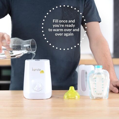 Kiinde Kozii Baby Bottle Warmer and Breast Milk Warmer for Warming Breast Milk, Infant Formula and Baby Food in Saudi Arabia
