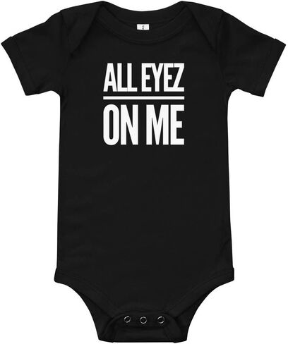 All Eyez On Me, Hip Hop Baby Bodysuit One Piece, Hip Hop Baby Clothes, Fun Baby Gift, Cool Baby Clothes,2Pac Art in Kuwait