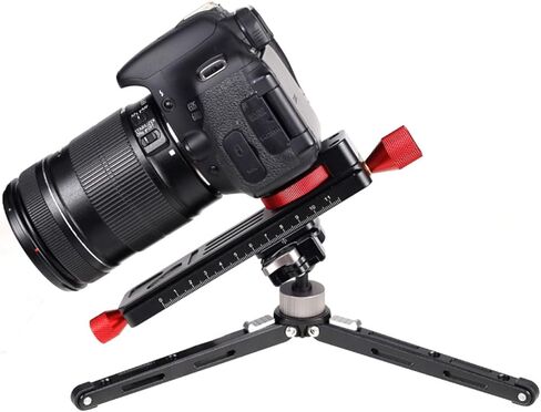 LCB-16M Focus Track Slider for Accurate Close-Up Photography, Metal Construction Anodized Finish, Ergonomic AS Compatible in Kuwait