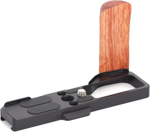 GRIV GR4 Hand Grip Quick Metal Hand Grip L-Shape Bracket Release Plate Compatible with Ricoh GR IV GR4 Camera Accessories (Black) in Saudi Arabia