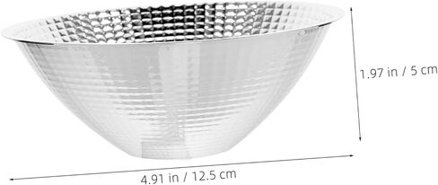 Ciieeo 2pcs Aluminum Flashlight Reflector Cup Replacement, LED Spotlight Fixture Shade Accessory for Outdoor Activities, Sturdy 126x48.5x33.5mm Lighting Reflector in Saudi Arabia