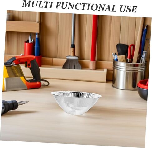 Ciieeo 2pcs LED Flashlight Reflector Cups Aluminum Replacement Spotlight Fitting Metal Reflector Shade Accessories for Outdoor and Emergency Lighting in Saudi Arabia