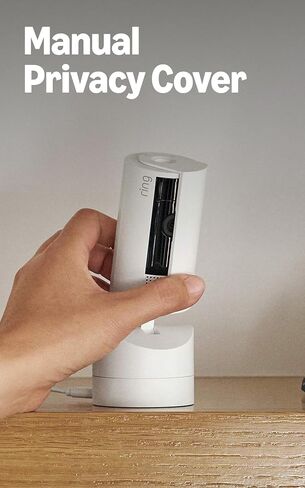 Ring Pan-Tilt Indoor Cam, Black with Ring Floodlight Cam Wired Plus, Black in Saudi Arabia