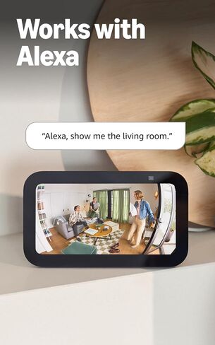 Ring Pan-Tilt Indoor Cam, Black with Ring Floodlight Cam Wired Plus, Black in Saudi Arabia