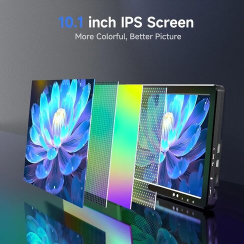 USB Microscope, 10.1'' HDMI Digital Microscope 2000X Coin Microscope with 10 LEDs 20MP in Saudi Arabia