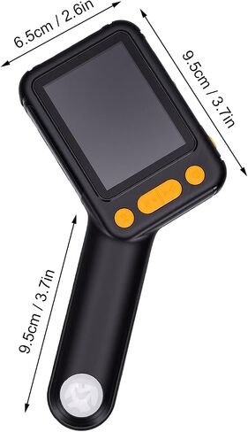 Handheld Digital Microscope, 1000X 2MP Pocket Microscope Camera Rechargeable with 2.8 Inch Screen and 8 LED Lights, for Science Education Exploration in Kuwait