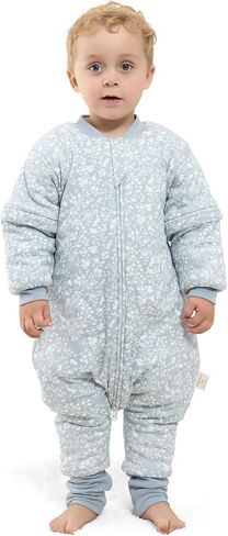 Mosebears Cotton Toddler Sleep Sack with Feet 2.5 TOG Ultra Soft Toddler Sleeping Sack Walker Wearable Blanket in Saudi Arabia