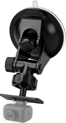 Rear View Mirror Mount Dash Cam Suction Cup Mount Adjustable Dashboard Windshield Monitor Mounting Bracket Holder for Rearview Mirror Reverse Camera Mounting for Truck Auto SUV in Saudi Arabia