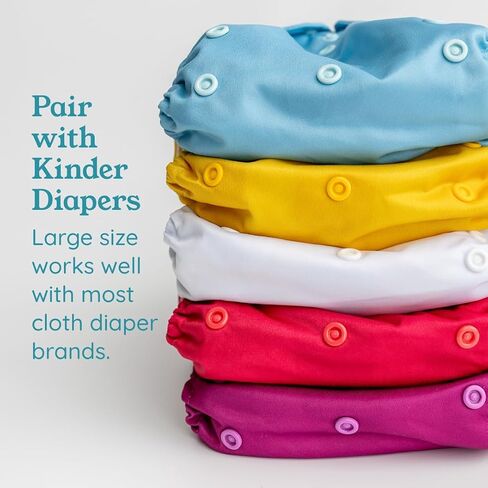 Kinder Cloth Diapers Unscented Diaper Liners, Fragrance-Free, Chlorine Free, One Size, 200 Liners (2 Rolls of 100 Sheets) in Saudi Arabia